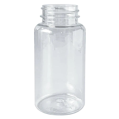 150 CC, Clear Medicine Bottle (300 pcs/case), Matching Cap 38 mm