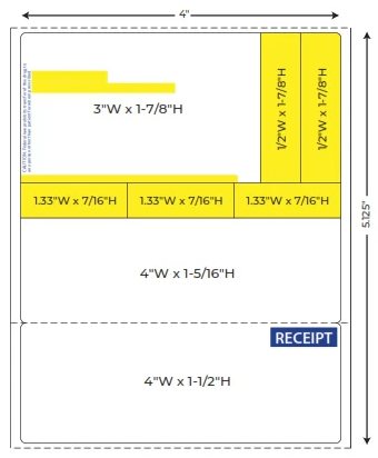 Pharmacy Label #230 (4500 Labels/Case) - Custom Only