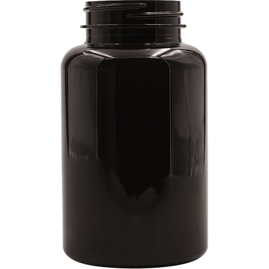 250 CC, Dark Amber Medicine Bottle (210 pcs/case), 45 mm neck Size