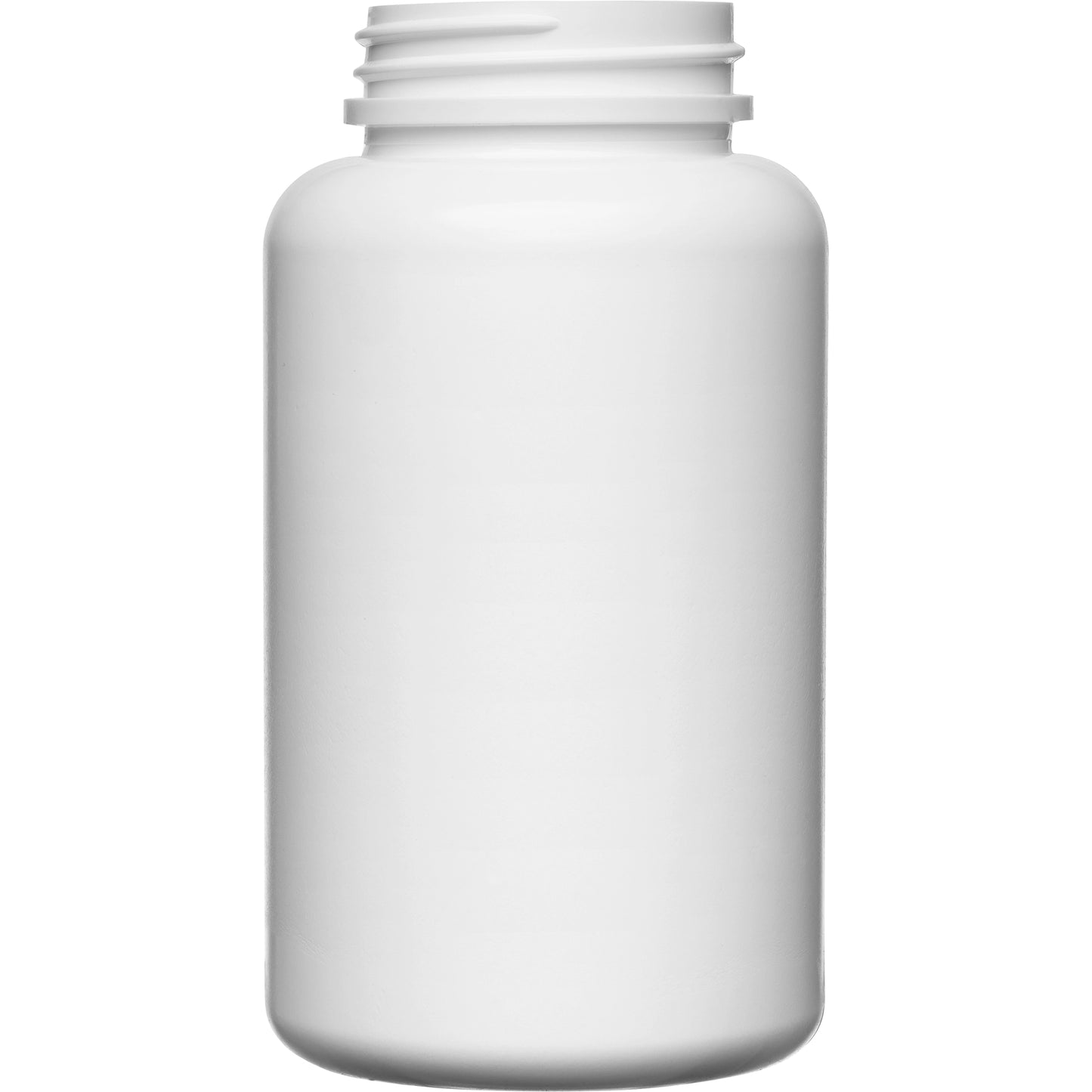 250 CC, White Medicine Bottle (210 pcs/case), 45 mm Neck Size