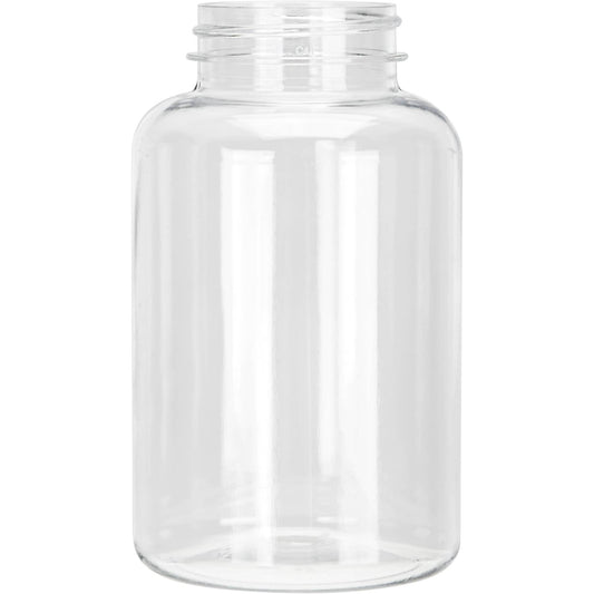 300 CC, Clear Medicine Bottle (150 pcs/case), 45 mm neck size