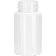 300 CC, White Medicine Bottle (150 pcs/case), 45 mm Neck Size