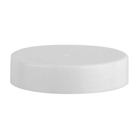 45 MM, White Smooth Cap With Induction Sealing Wad