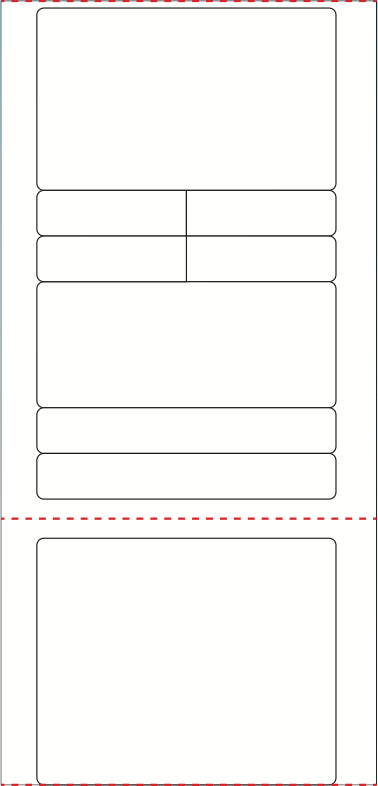 Pharmacy Label #220 (4500 labels/case) - Custom Only