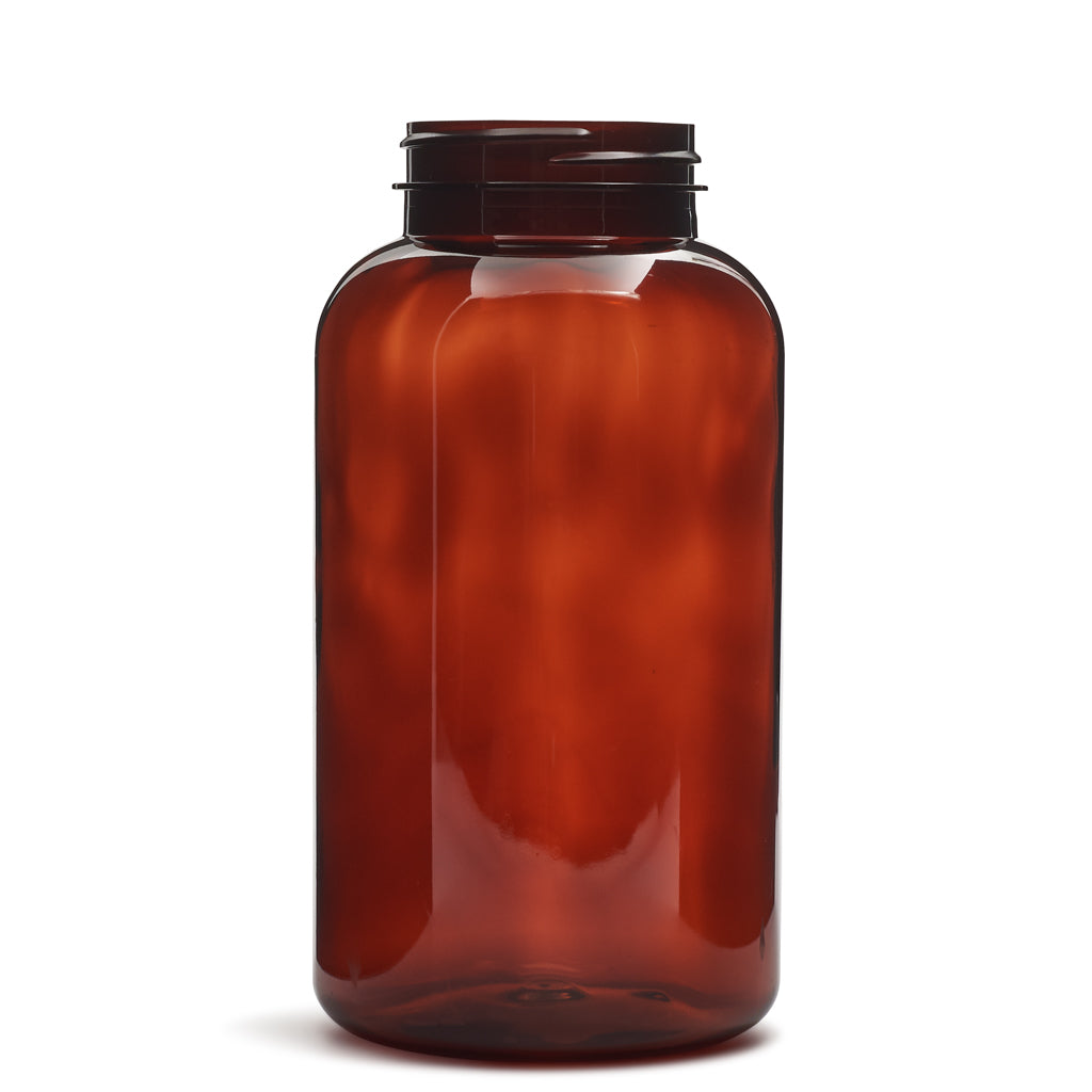 200 CC, Light Amber Medicine Bottle (230 pcs/case), 38 mm Neck Size